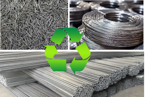 Recovered Steel Wire
